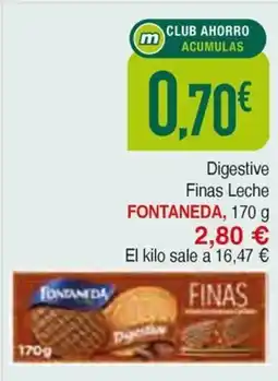 Masymas FONTANEDA Digestive Finas Leche oferta