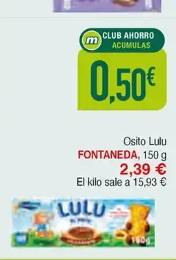 Masymas FONTANEDA Osito Lulu oferta