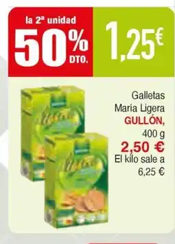 Masymas GULLÓN Galletas María Ligera oferta
