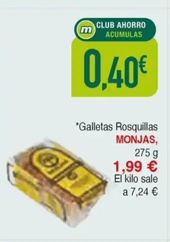 Masymas MONJAS Galletas Rosquillas oferta