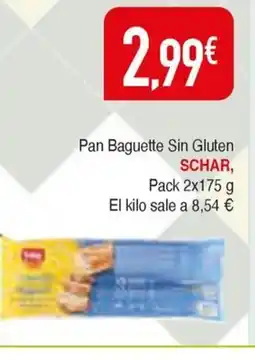 Masymas SCHAR Pan Baguette Sin Gluten oferta