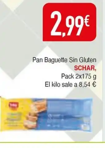 Masymas SCHAR Pan Baguette Sin Gluten oferta