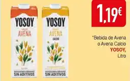 Masymas YOSOY Bebida de Avena o Avena Calcio oferta
