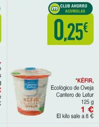 Masymas KÉFIR Ecológico de Oveja Cantero de Letur oferta