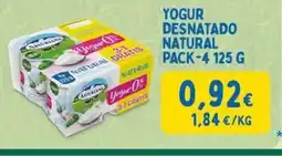 Masymas Yogur desnatado natural oferta