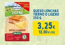 Masymas Queso lonchas tierno o ligero oferta