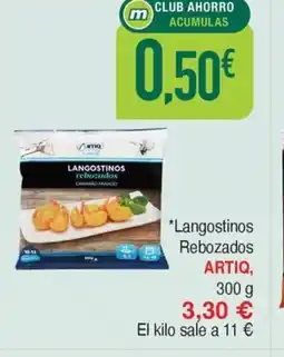 Masymas ARTIQ Langostinos Rebozados oferta
