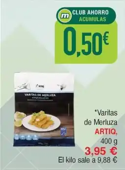 Masymas ARTIQ Varitas de Merluza oferta