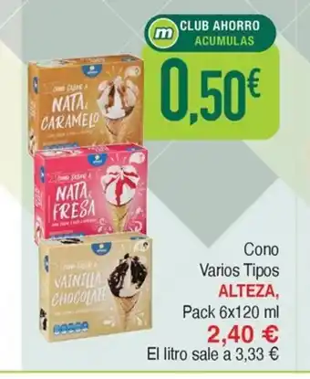 Masymas ALTEZA Cono Varios TIpos oferta