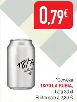 Masymas LA RUBIA Cerveza oferta