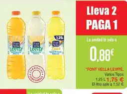 Masymas FONT VELLA LEVITÉ Varios Tipos oferta