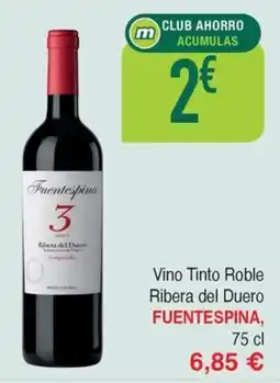 Masymas FUENTESPINA Vino Tinto Roble Ribera del Duero oferta