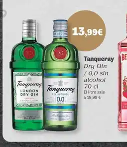 Masymas TANQUERAY Dry Gin / 0,0 sin alcohol oferta