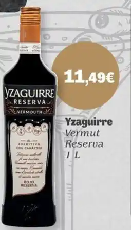 Masymas YZAGUIRRE Vermut Reserva oferta