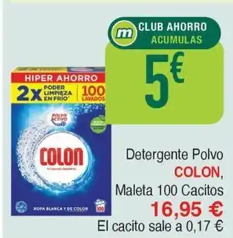 Masymas COLON Detergente Polvo oferta