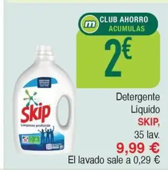 Masymas SKIP Detergente Liquido oferta