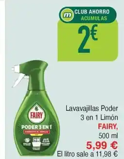 Masymas FAIRY Lavavajillas Poder oferta