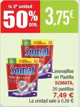 Masymas SOMATA Lavavajillas en Pastilla oferta