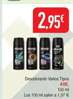 Masymas AXE Desodorante Varios Tipos oferta