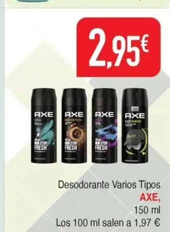 Masymas AXE Desodorante Varios Tipos oferta
