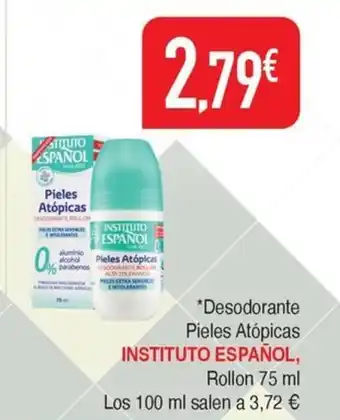 Masymas INSTITUTO ESPAÑOL Desodorante Pieles Atópicas oferta