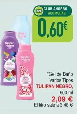 Masymas TULIPAN NEGRO Gel de Baño Varios Tipos oferta
