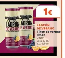 Masymas LADRÓN DE VERANO Tinto de verano limón oferta