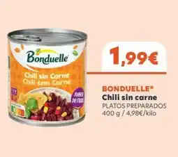 Masymas BONDUELLE Chili sin carne oferta