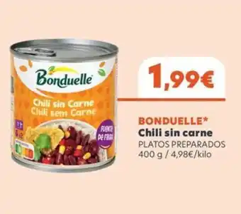 Masymas BONDUELLE Chili sin carne oferta