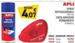 Carlin APLI Spray reposicionable oferta