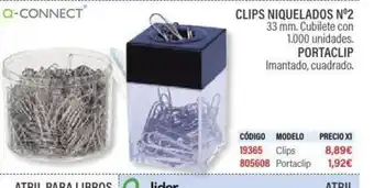 Carlin Q-CONNECT Clips niquelados nº2 oferta