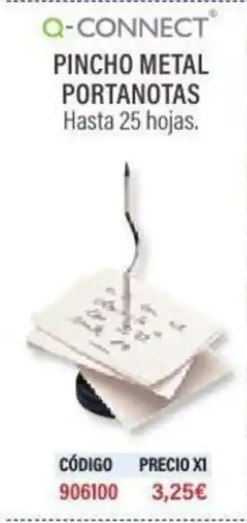 Carlin Q-CONNECT Pincho metal portanotas oferta