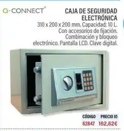 Carlin Q-CONNECT Caja de seguridad electrónica oferta
