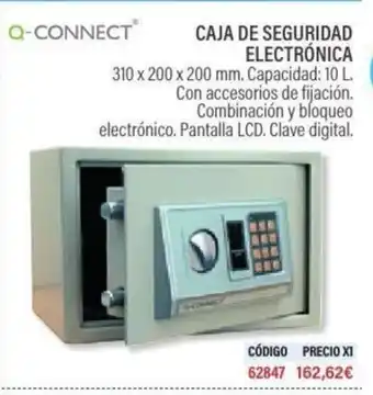 Carlin Q-CONNECT Caja de seguridad electrónica oferta