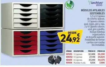Carlin Módulos apilables sostenibles oferta