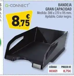Carlin Q-CONNECT Bandeja gran capacidad oferta