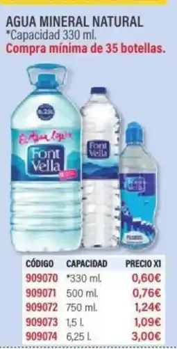Carlin Agua mineral natural oferta