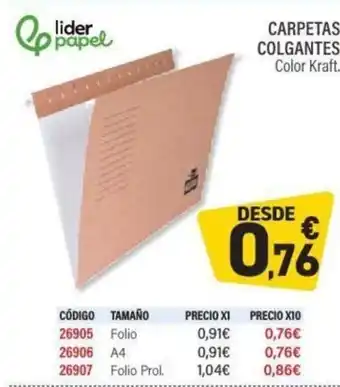 Carlin Carpetas colgantes oferta