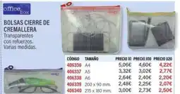 Carlin Bolsas cierre de cremallera oferta