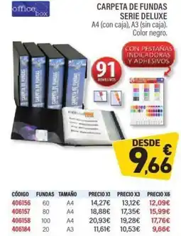 Carlin Carpeta de fundas serie deluxe oferta