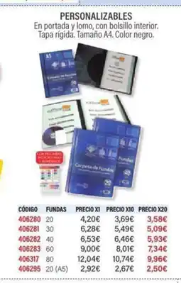 Carlin Personalizables oferta