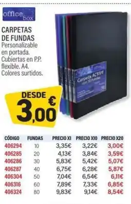 Carlin Carpetas de fundas oferta