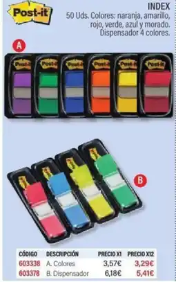 Carlin POST-IT Index oferta