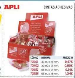 Carlin APLI Cintas adhesivas oferta