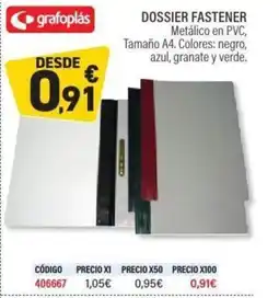 Carlin Dossier fastener oferta