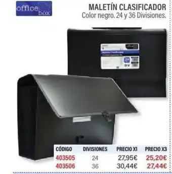 Carlin Maletín clasificador oferta