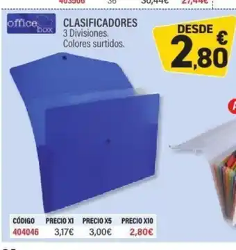 Carlin Clasificadores oferta