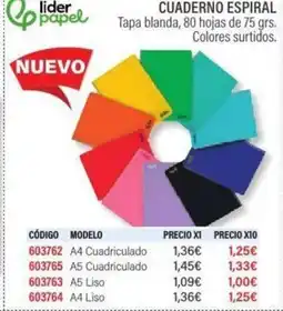 Carlin Cuaderno espiral oferta