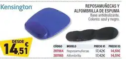 Carlin Reposamuñecas y alfombrilla de espuma oferta
