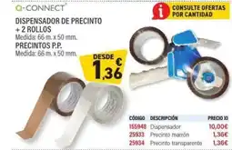 Carlin Q-CONNECT Dispensador de precinto + 2 rollos oferta